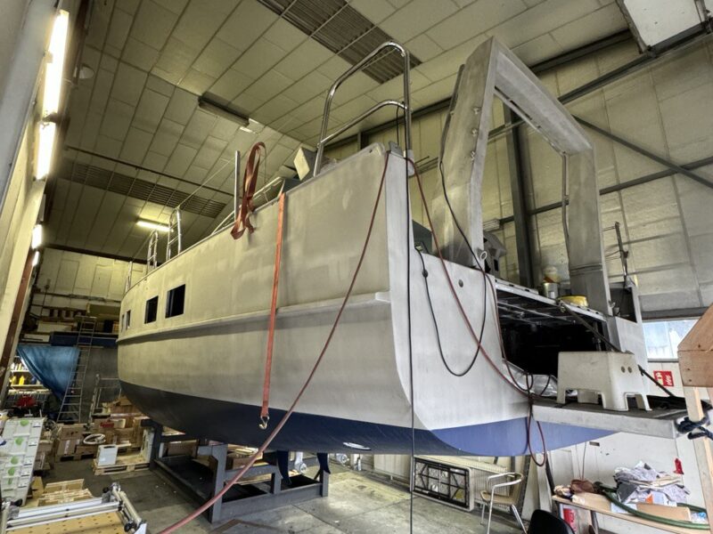 Lynx 48 Hutting Custom Aluminium Sailing Yacht In Netherlands