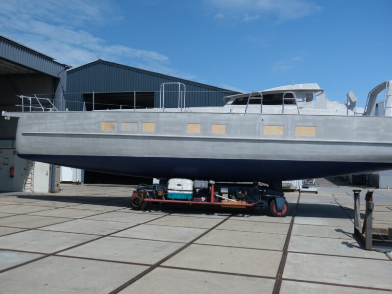 Lynx 48 Hutting Custom Aluminium Sailing Yacht In Netherlands