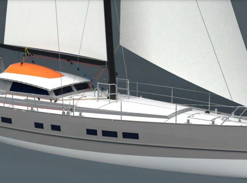 Lynx 48 Hutting Custom Aluminium Sailing Yacht In Netherlands