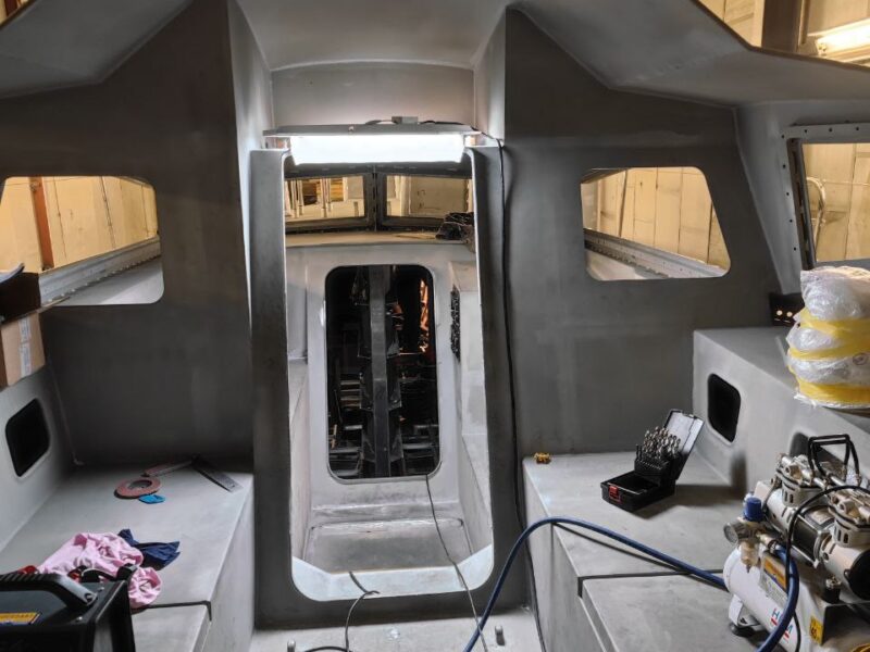 Lynx 48 Hutting Custom Aluminium Sailing Yacht In Netherlands