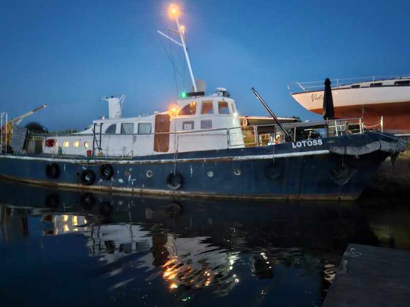 Steel Pilot Boat For Sale In Latvia