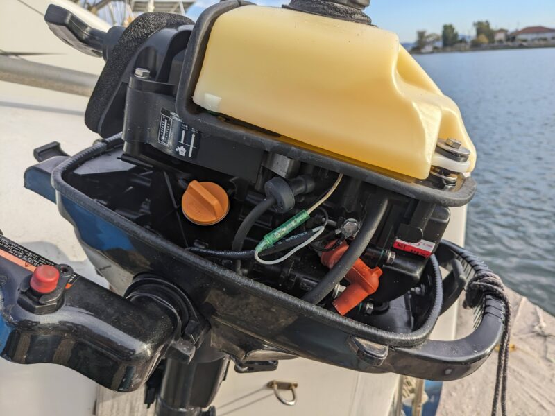 1yr old Parsun 2.6hp Outboard For Sale Lefkada Preveza Greece