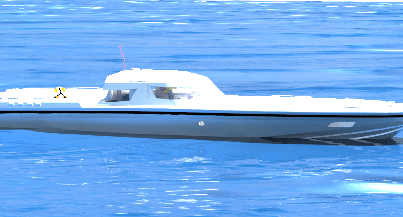 SS22 Motor boat